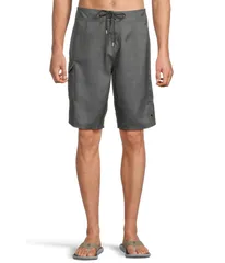 オニール メンズ 水着 ハーフパンツ・ショーツ プリント ショートパンツ ONeill Santa Cruz Printed Boardshorts Grey グレー