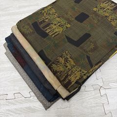 KK681 大島紬 9枚 着物まとめ売り 着用 リメイク 大量セット - メルカリ