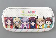 [중고] 가방 집합(6명) 오리지널 멀티 파우치 [PS4/PS Vita 소프트 NEW GAME! -THE CHALLENGE STAGE!-] 게이머즈 구입 특전