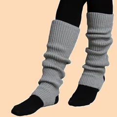 メンズ レディース 温活 ヨガ じんわり ソックス レッグウォーマー トレンカ [KJ]