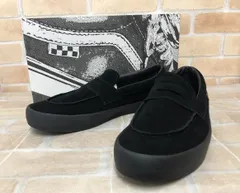 【中古】 箱有 VANS バンズ Skate Loafer スエード ブラック US10（28cm） 111454207