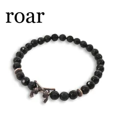 roar ロアー 二丁拳銃 クロスガン★ 天然石 数珠 ブレスレット Sz.F メンズのサムネイル