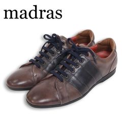 未使用新品 MODELLO マドラス ヌメ革厚底 レザーシューズ 27.5