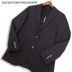 極美品 マッキントッシュ トロッター TROTTER ジャケット 38Rネイビー