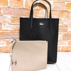 (ほぼ未使用) LACOSTE(ラコステ)トートバッグ リバーシブルのサムネイル
