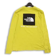 THE NORTH FACE ザ ノースフェイス NEVER STOP EXPLORING★ 長袖 ロゴ ロンTシャツ カットソー Sz.SP メンズ アウトドア