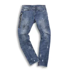 USA製★ MR.COMPLETELY ミスターコンプリートリー ダメージ★ ストレッチ スキニー デニム パンツ ジーンズ Sz.30 メンズ
