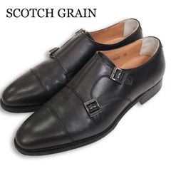 新品未使用✨ SCAROSSO ダブルモンク ビジネスシューズ レザーシューズ 