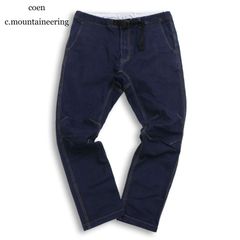 coen c.mountaineering Coen All-Season Denim Stretch 3D Cut Washed Climbing Pants Sz.M Men's