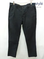 C859 [人気] INCOTEX インコテックス チノパンツ 33 ブラック スリムフィット SLOWEAR SLACKS 18S100-4611D 990 | ★のサムネイル
