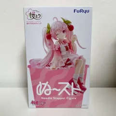 サクラ 初音ミク ヌードルストッパー フィギュア 未開封
