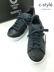 C889 [인기] asics 아식스 운동화 23.5cm 블랙 도쿄 2020 올림픽 엠블럼 1193A184 여성 |