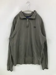 FRED PERRY フレッドペリー スウェット XL グレー 無地 ワンポイント ブランドロゴ 刺繍 長袖 メンズのサムネイル