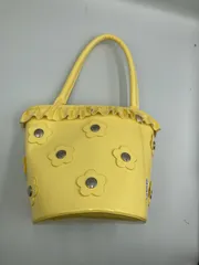little sunny bite リトルサニーバイト ハンドバッグ イエロー レディースのサムネイル