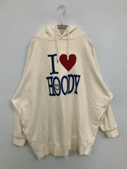 HEART MARKET ハートマーケット パーカー F アイボリー コットン 前面プリント プルオーバー 長袖 レディースのサムネイル