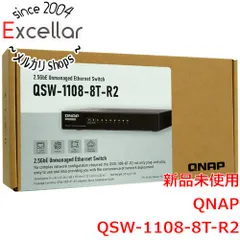 [bn:0] QNAP　8ポート アンマネージドスイッチ　QSW-1108-8T-R2のサムネイル