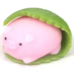 【中古】スクイーズ(食品系 桜ぶたもち 「のびーる 桜もち＆柏もち」のサムネイル