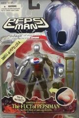 希少・レア・当時物・未開封】ペプシマン(PEPSIMAN) 限定版フィギュア