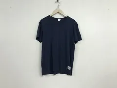 本物サンスペルSUNSPELコットンVネック半袖Tシャツメンズサーフアメカジミリタリーストリートスケーターワークビジネススーツモードゴルフ紺ネイビーLイングランドイギリス製のサムネイル