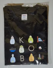7804 未使用未開封 すみっコぐらし Tシャツ KOBE2025 大人用デザインA ブラック Sサイズ DRY吸水速乾 San-X ssKBM-0001 定価3,900円のサムネイル