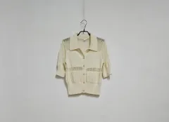 COSメッシュパネルニットのサムネイル