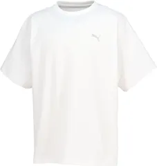 プーマ PUMA SUMMERSSTシャツ トップス ウェア メンズ 半袖 クールネック バックメッシュ 夏 デイリー ワンポイント トレーニング ランニング フィットネス  686874 02 PUMAWHITE