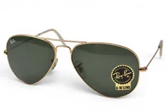 レイバン サングラス 未使用 RayBan アイウェア AVIATOR CLASSIC グリーン UVカット RB3025 58□14/135【中古】