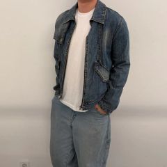 極希少】90s TODD OLDHAM 光沢 モダン デニムジャケット 48 - メルカリ
