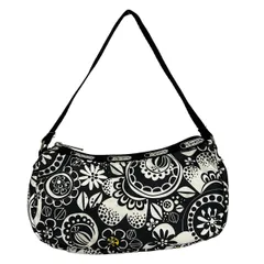 LESPORTSAC(レスポートサック) ショルダーバッグ美品  - 黒×白×イエロー