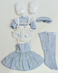 1/4 MDD MSD ドール服 サブカル 天使界隈 水色 ジャージ - メルカリ