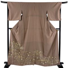 名古屋帯 逸品 落款 川島草苑 夏帯 竹 雀 薄黄 正絹 【中古】 - メルカリ
