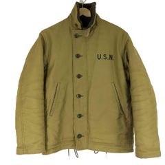 FJ28102 リアルマッコイズ デッキベスト カーキ系 40 美品‼︎ FJ28102 リアルマッコイズ デッキベスト カーキ系 40 美品‼︎ - メルカリ