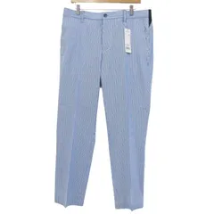 スリクソン パンツ ボトムス ストライプ柄 デサント ゴルフウエア 日本製 未使用品 メンズ 92サイズ 青×白 SRIXONのサムネイル