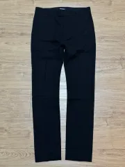 (46) BALMAIN バルマン コットン スラックス ブラックのサムネイル