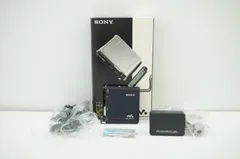 C051658)希少 SONY Hi-MDウォークマン MZ-RH1-B ブラック 元箱付きのサムネイル