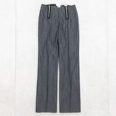 Theory セオリー RIB WB WIDE PANT SILK COMBO ワイドパンツ イージー 