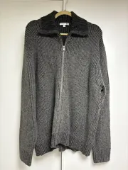 UNIQLO x JW Anderson スフレヤーンニット ジップアップ XL
