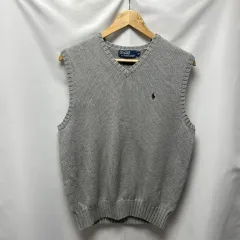 正規品/100 ポロ ラルフローレン グレー ニット ベスト