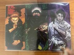 呪術廻戦 リミックス版 特典 ビジュアルボード6枚 五条悟 宿儺 乙骨