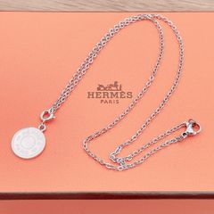 ◇エルメス◇ 新品仕上済 セリエ シルバー チャーム 小 ネックレス