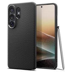 [신품] Spigen [창업 19년의 기술력] Galaxy S26 Ultra 케이스 미군 MIL 규격 스트랩 홀 내충격 리퀴드 에어 (매트 블랙) ACS11023