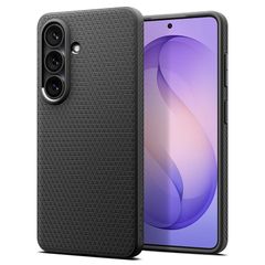 [신품] Spigen [창업 19년의 기술력] Galaxy S26+ 케이스 S26 Plus 케이스 미군 MIL 규격 스트랩 홀 내충격 리퀴드 에어 (매트 블랙) ACS11042
