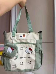 Hello Kitty ハローキティ 2way キルティング リボン リュック - メルカリ