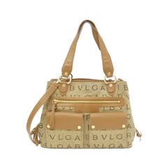 希少♡BVLGARI ブルガリ ロゴ ゴールド金具 レザー ショルダーバッグ