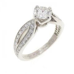 ブシュロン ピヴォワンヌ リング 0.2ct 46号 美品 - メルカリ
