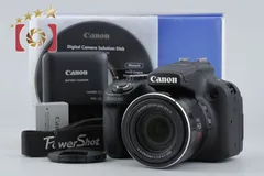 【中古】Canon キヤノン PowerShot SX50 HS ブラック コンパクトデジタルカメラ 元箱付きのサムネイル