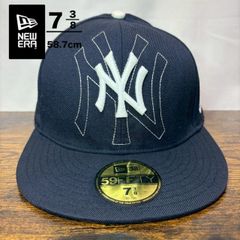 F74 NEW ERA 59 NY ヤンキース 7 3/8 MLB ヴィンテージ - メルカリ
