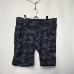 UNIQLO メンズ カモフラージュパータン ハーフパンツ L