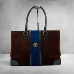Roberta di Camerino ベロア バゴンギ トートバッグ レザー Roberta di Camerino ベロア バゴンギ トートバッグ レザー 2937