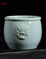 ☆中古品☆茶道具 大野瑞峰造 萩菊割建水（共箱） - メルカリ